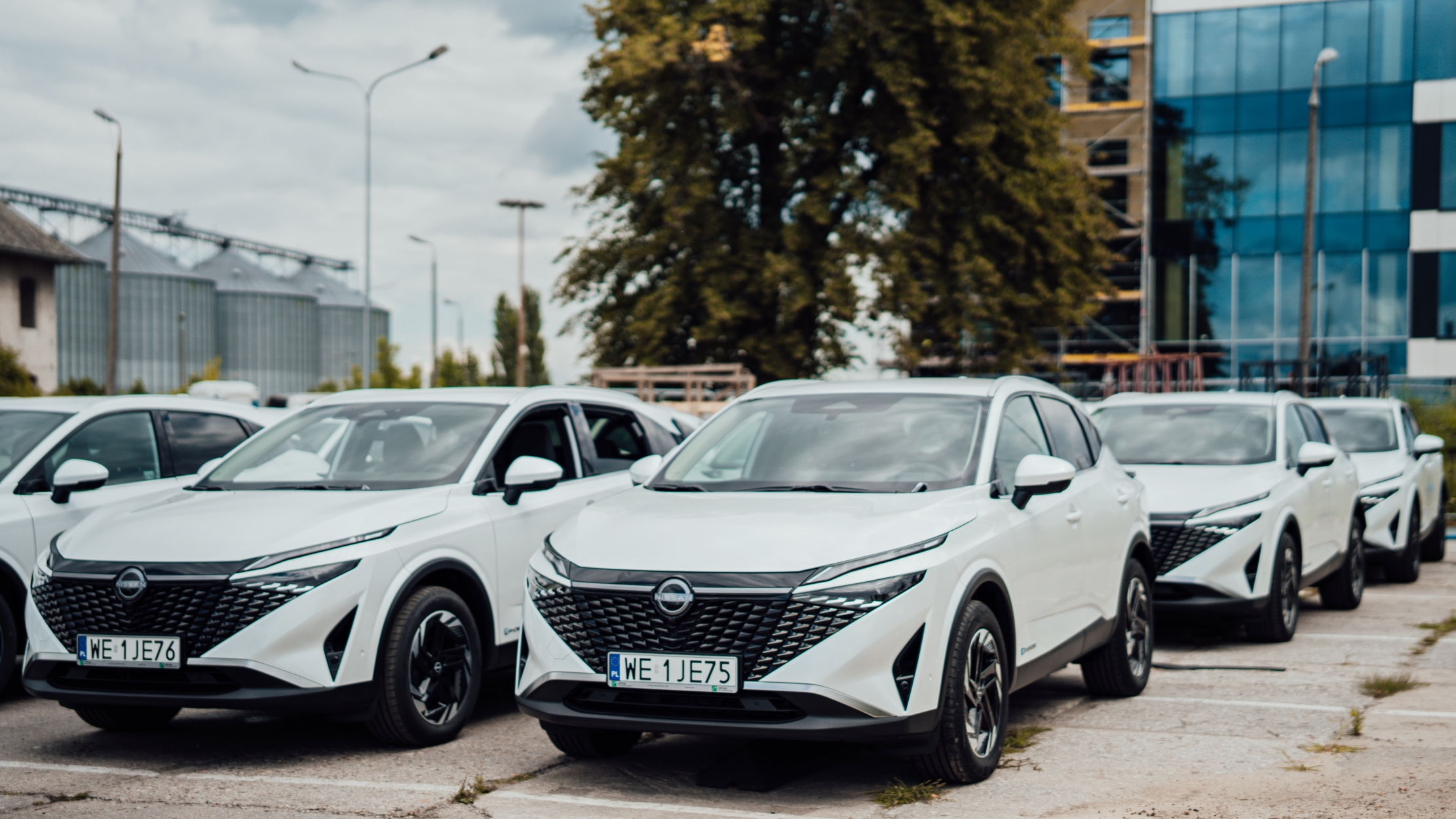 Nissan Qashqai e-Power - samochód la flot ESG. PGD Flota dla Agrolok